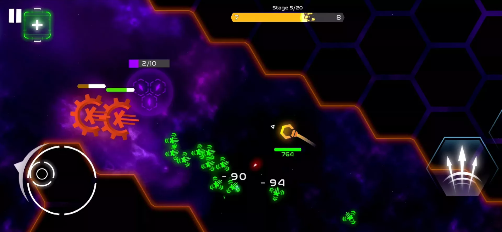 Spectral Survivor gameplay – weapons and enemies